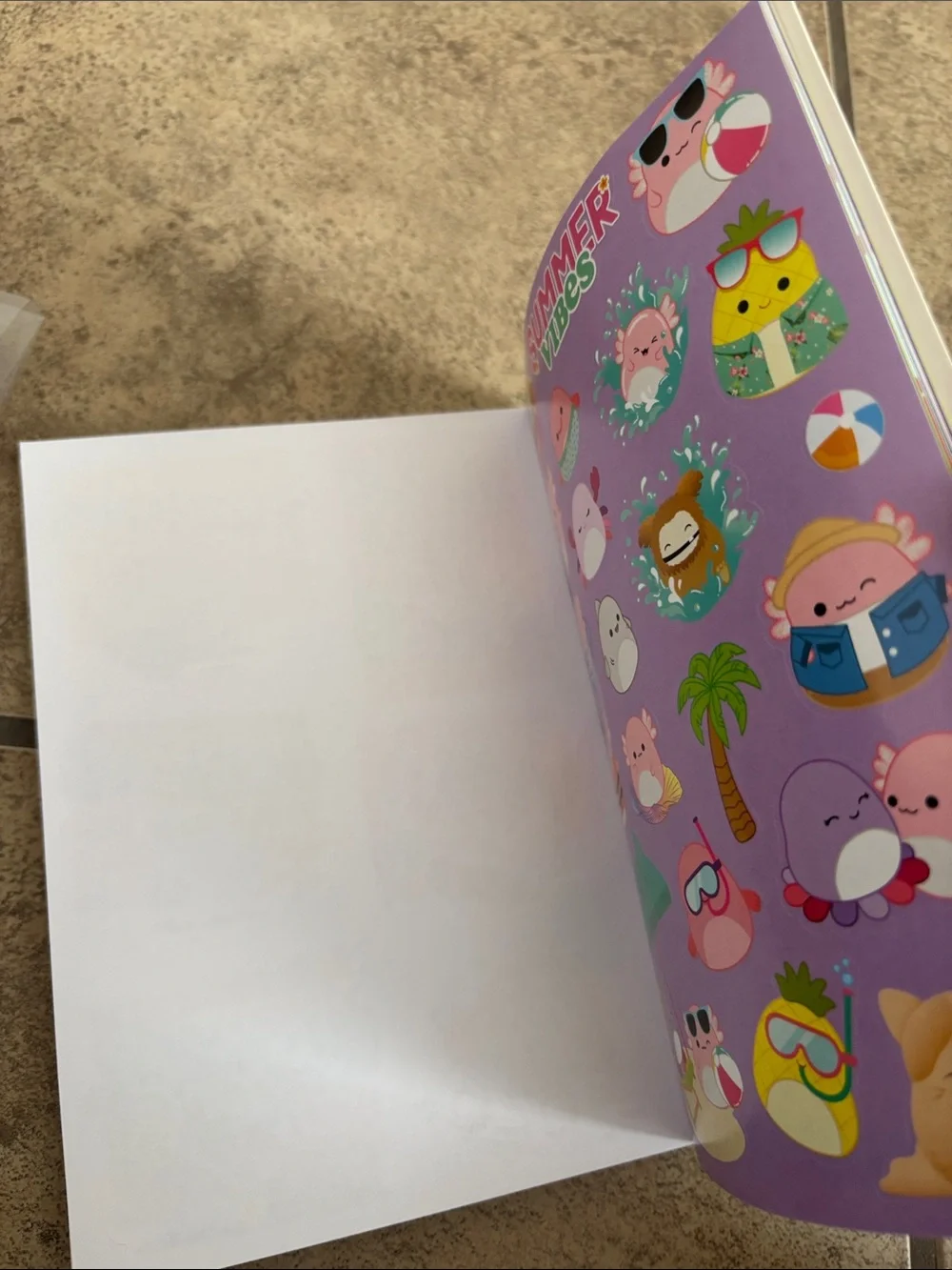 New Squishmallows 1000+ Sticker Book